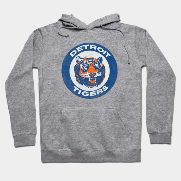 Detroit Tigers Vintage Hoodie by Yossh